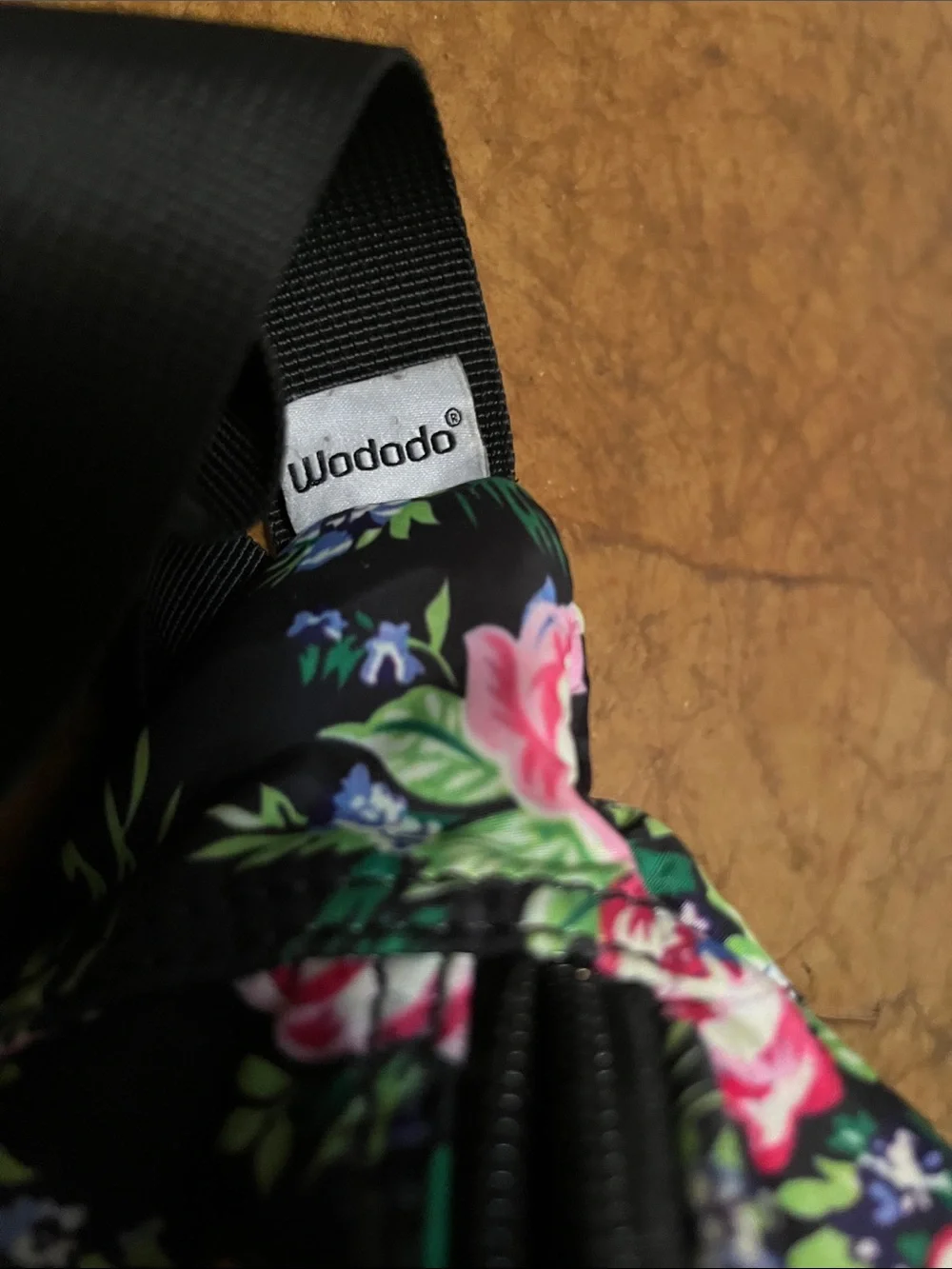 Wododo Pattern Floral Print Fashion Cute Fanny Pack